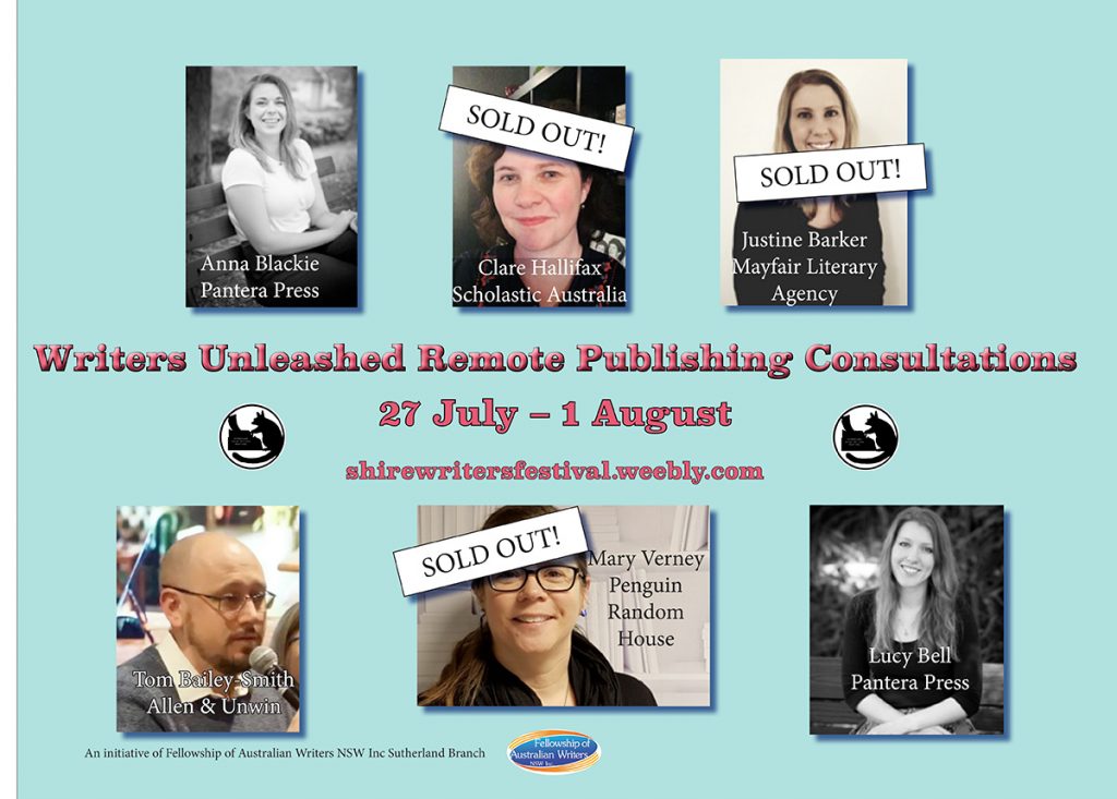 Writers Unleashed 2020 Editor Consultations